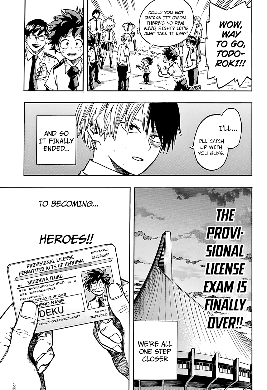 Boku no Hero Academia Chapter 114 page 15 - Chapter 114: Aftermath of the Results