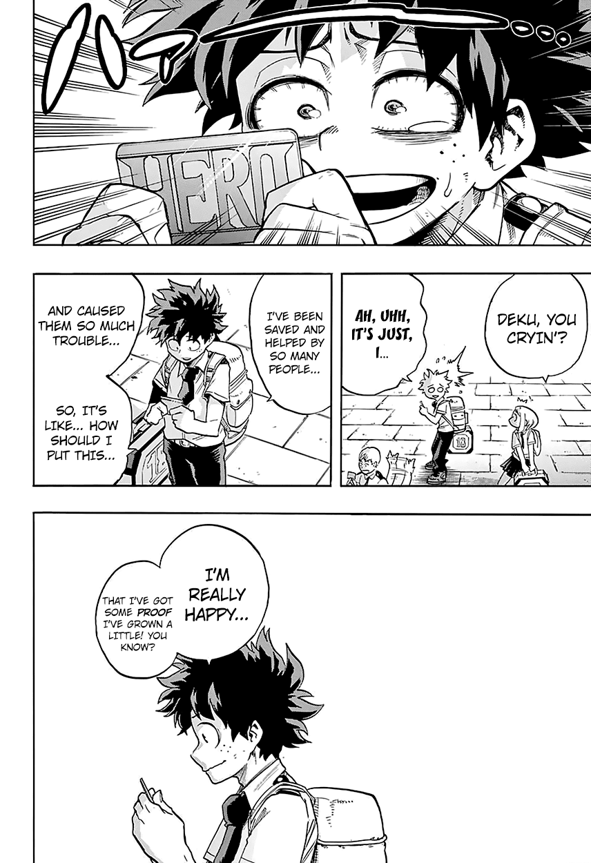 Boku no Hero Academia Chapter 114 page 16 - Chapter 114: Aftermath of the Results