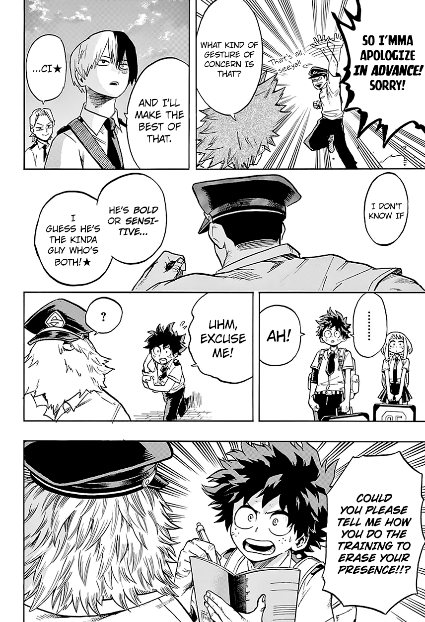 Boku no Hero Academia Chapter 114 page 18 - Chapter 114: Aftermath of the Results