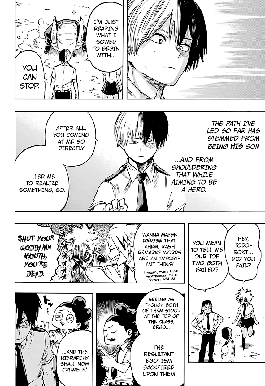 Boku no Hero Academia Chapter 114 page 8 - Chapter 114: Aftermath of the Results