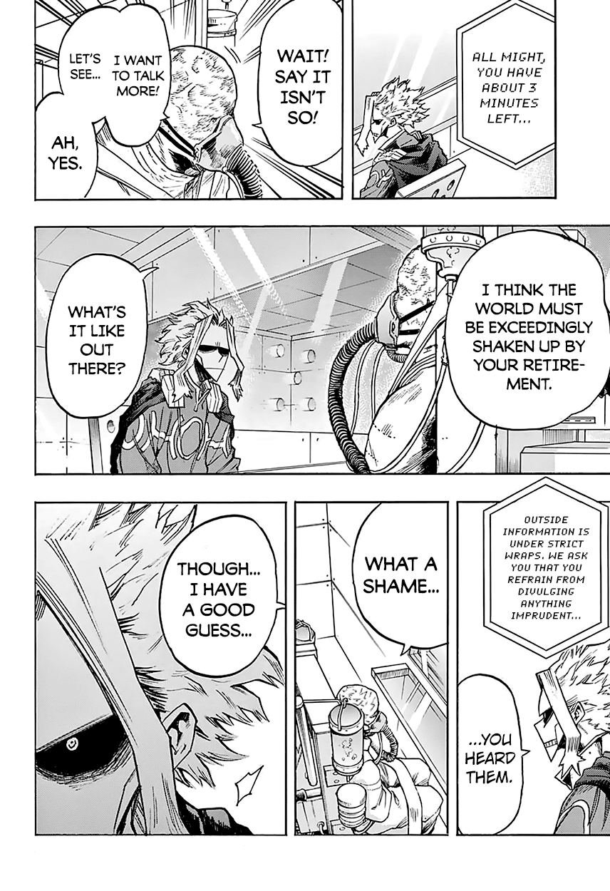 Boku no Hero Academia Chapter 116 page 11 - Chapter 116: Greetings From Tartarus