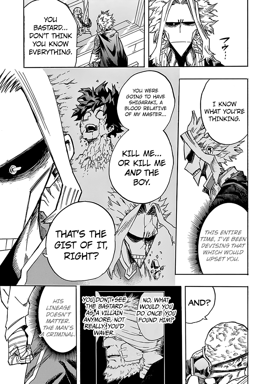Boku no Hero Academia Chapter 116 page 14 - Chapter 116: Greetings From Tartarus