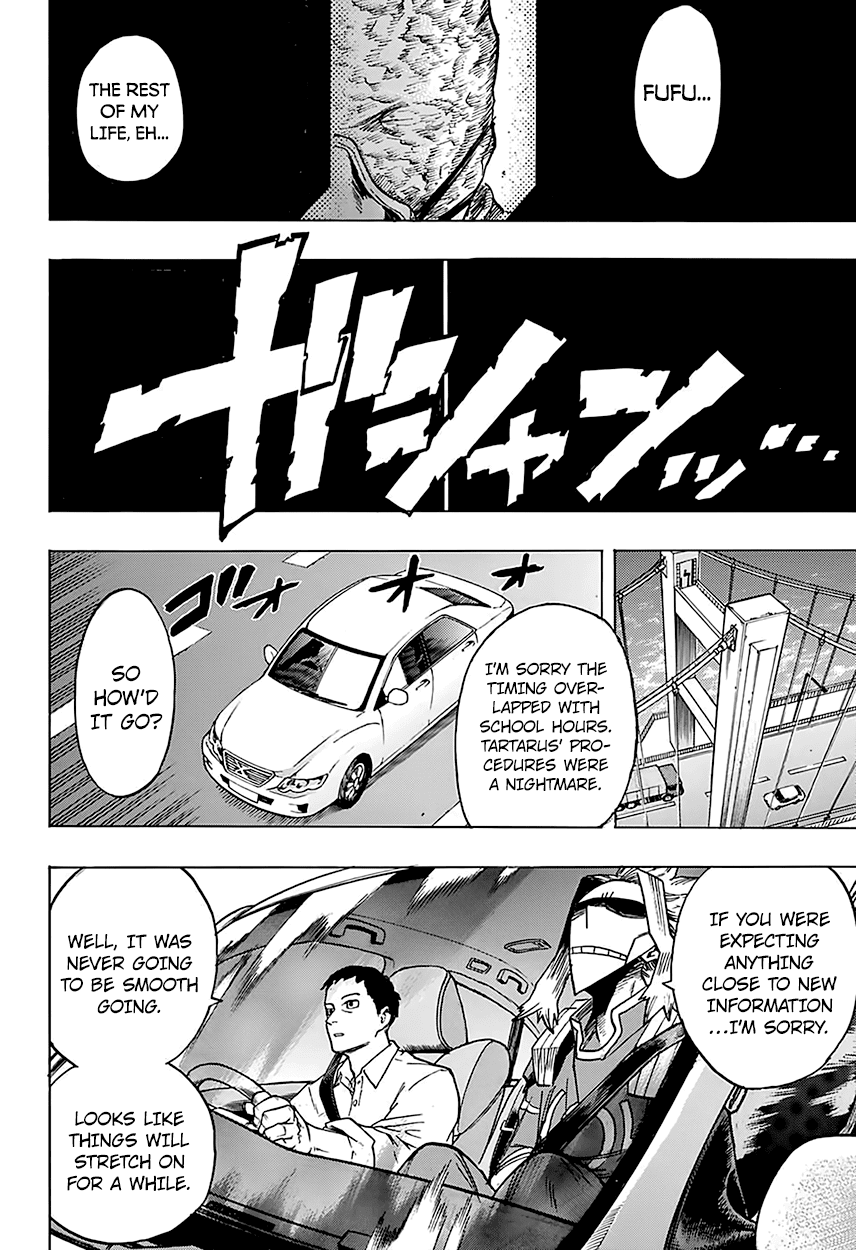 Boku no Hero Academia Chapter 116 page 17 - Chapter 116: Greetings From Tartarus