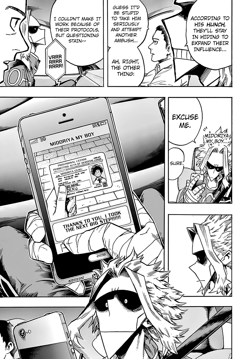 Boku no Hero Academia Chapter 116 page 18 - Chapter 116: Greetings From Tartarus
