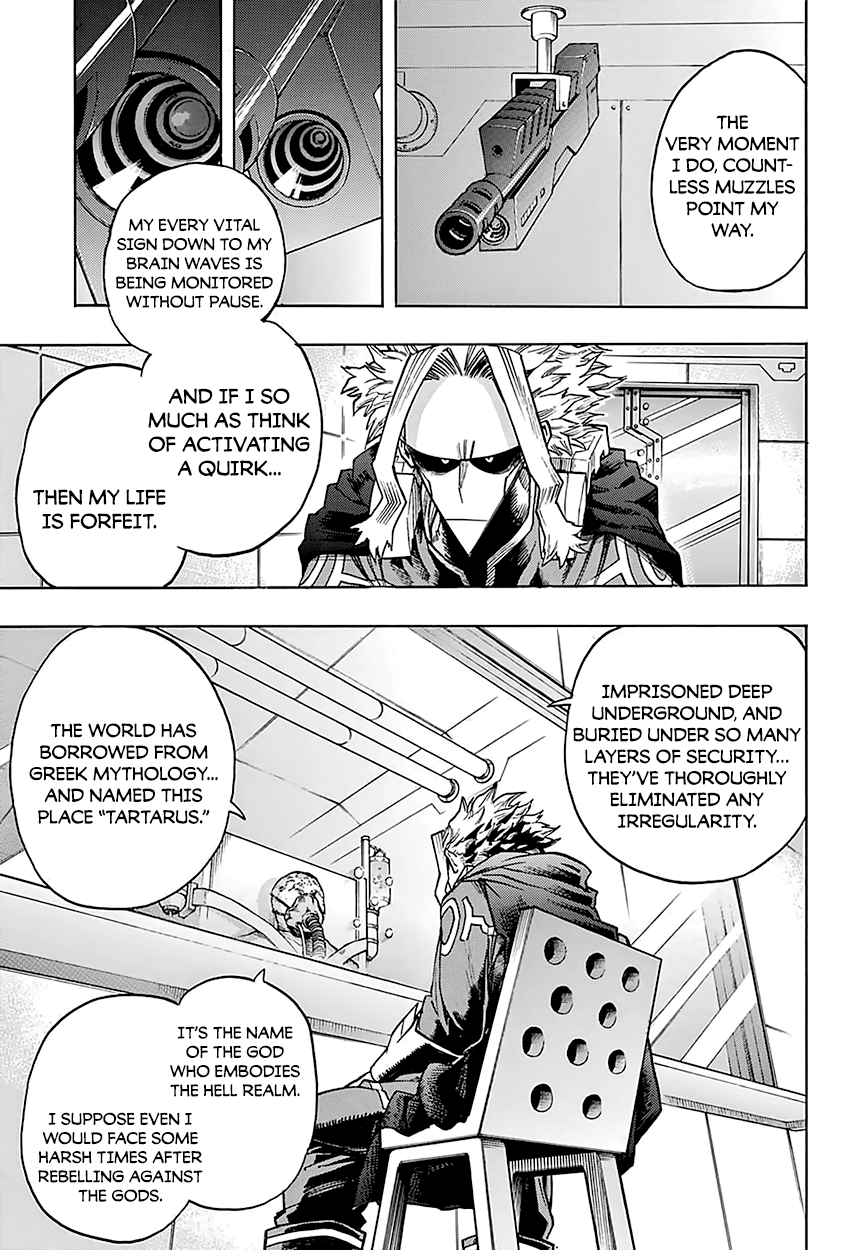 Boku no Hero Academia Chapter 116 page 6 - Chapter 116: Greetings From Tartarus