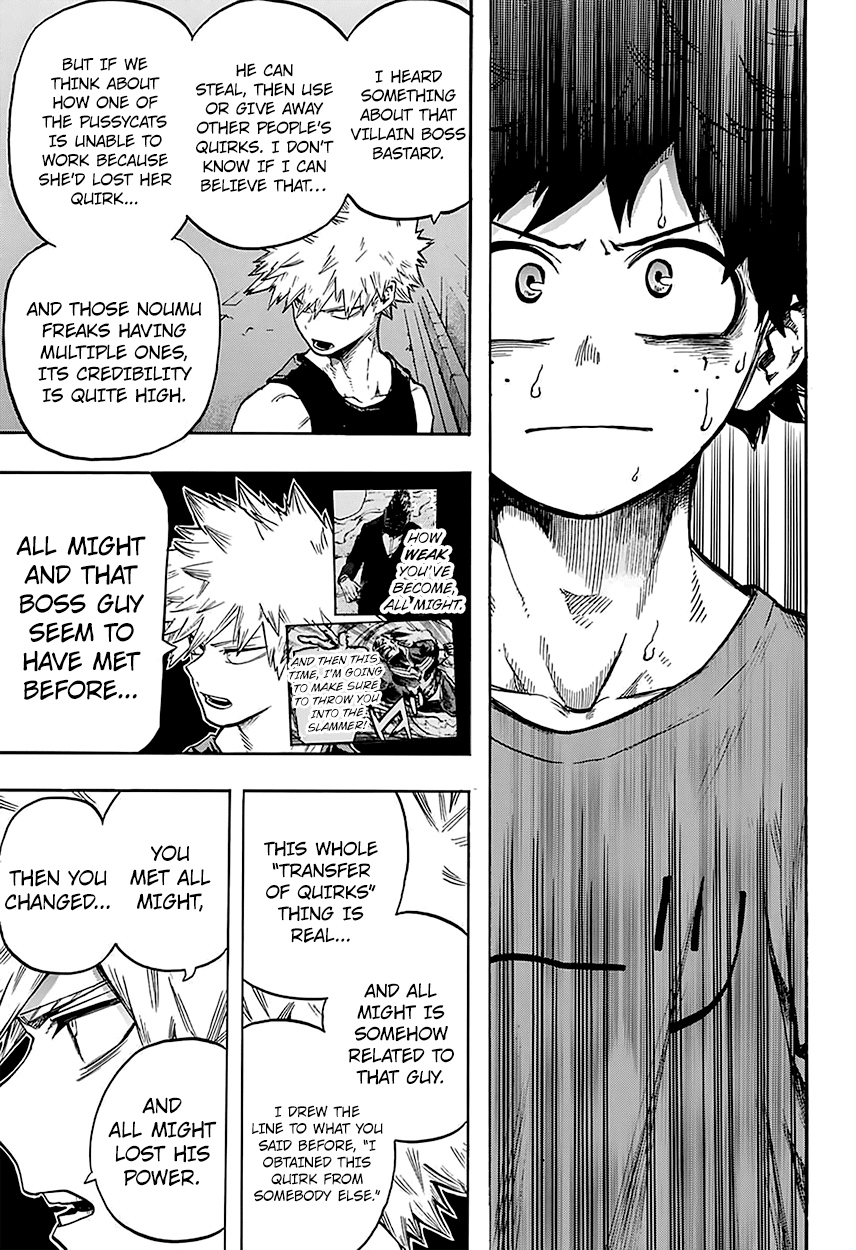 Boku no Hero Academia Chapter 117 page 10 - Chapter 117: It’s About Your Quirk, Fuckwipe.
