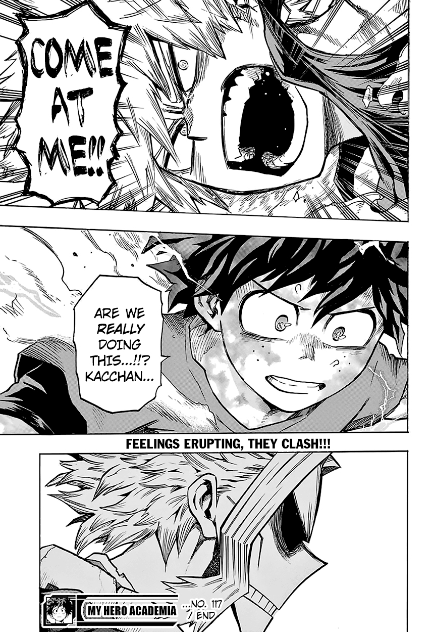 Boku no Hero Academia Chapter 117 page 18 - Chapter 117: It’s About Your Quirk, Fuckwipe.