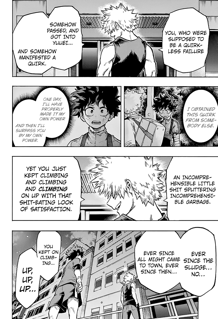 Boku no Hero Academia Chapter 117 page 7 - Chapter 117: It’s About Your Quirk, Fuckwipe.