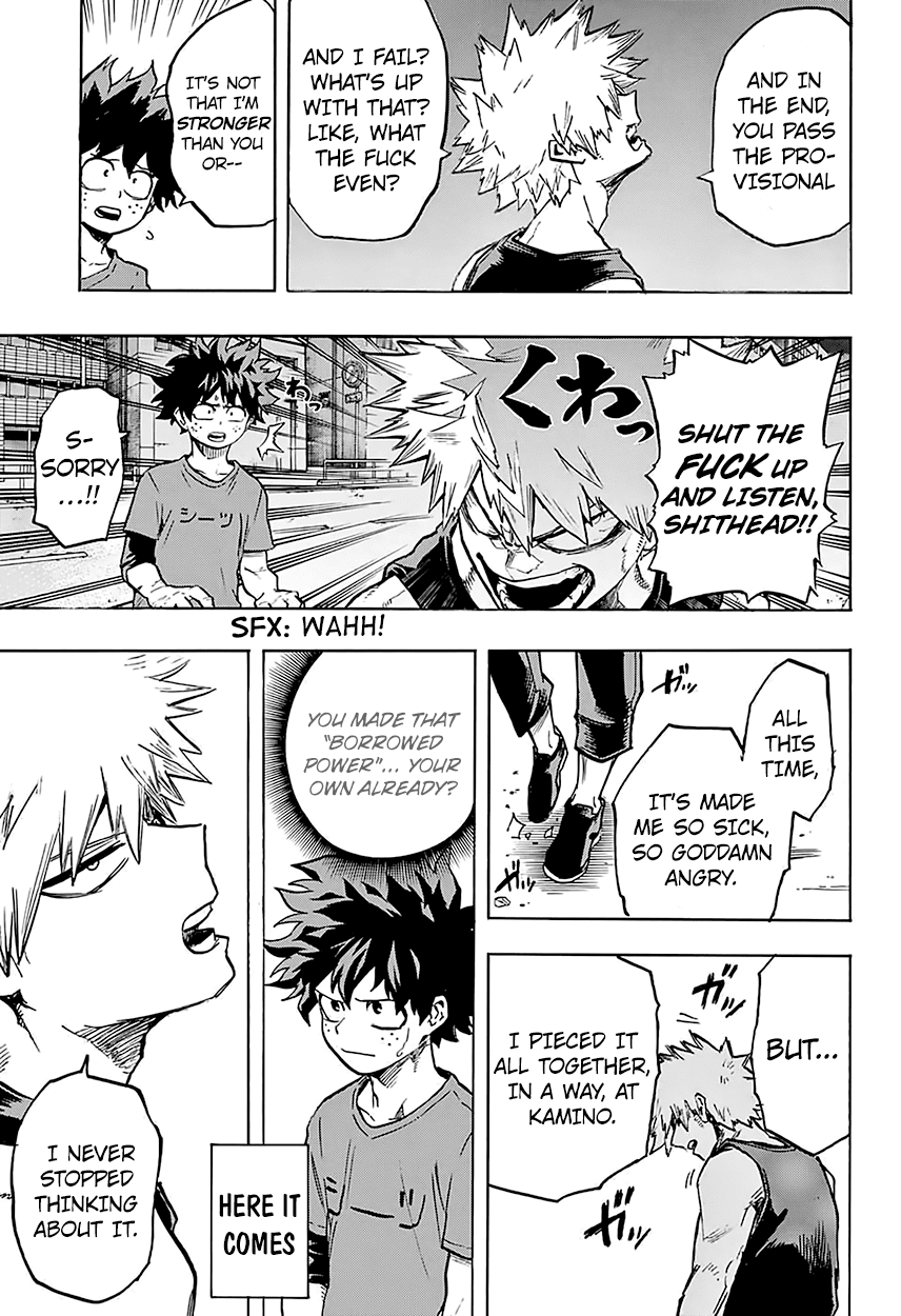 Boku no Hero Academia Chapter 117 page 8 - Chapter 117: It’s About Your Quirk, Fuckwipe.