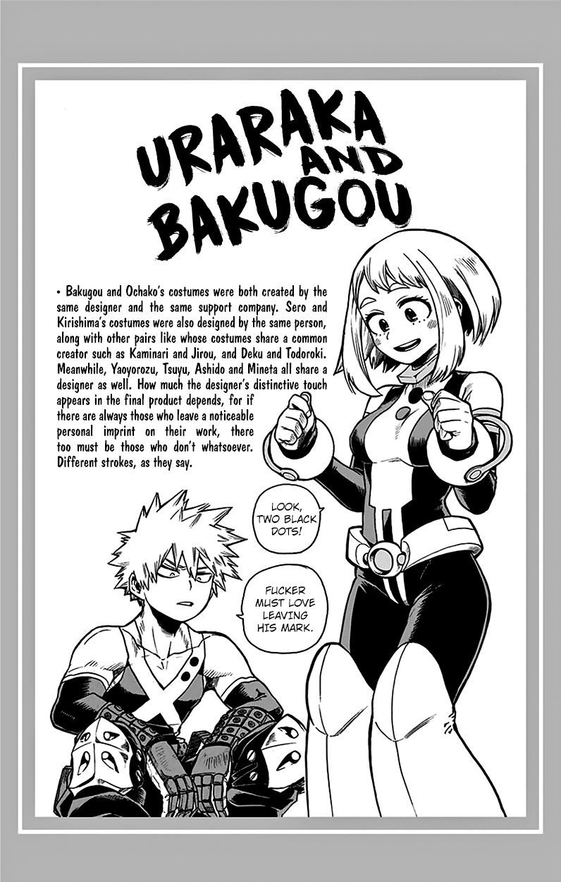 Boku no Hero Academia Chapter 118.5 page 11 - Chapter 118.5: Volume 13 Omake