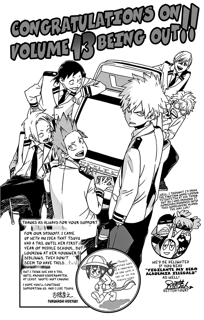 Boku no Hero Academia Chapter 118.5 page 13 - Chapter 118.5: Volume 13 Omake