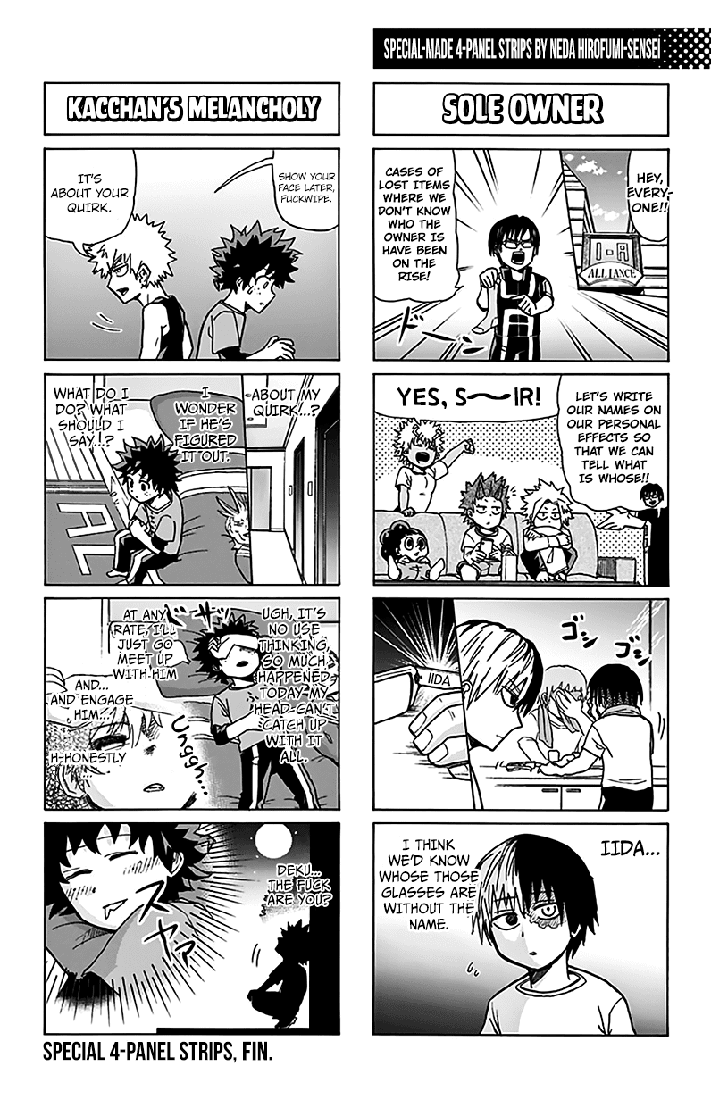 Boku no Hero Academia Chapter 118.5 page 14 - Chapter 118.5: Volume 13 Omake