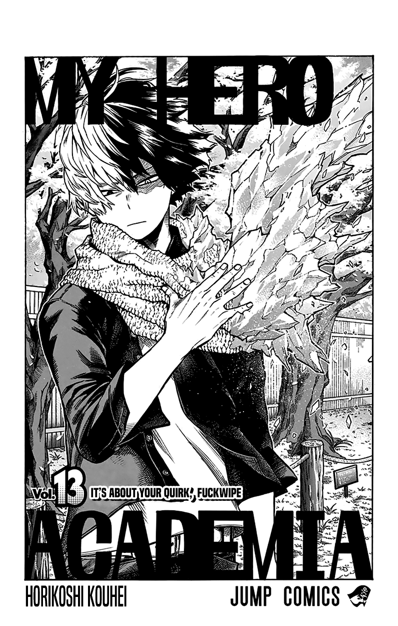 Boku no Hero Academia Chapter 118.5 page 3 - Chapter 118.5: Volume 13 Omake