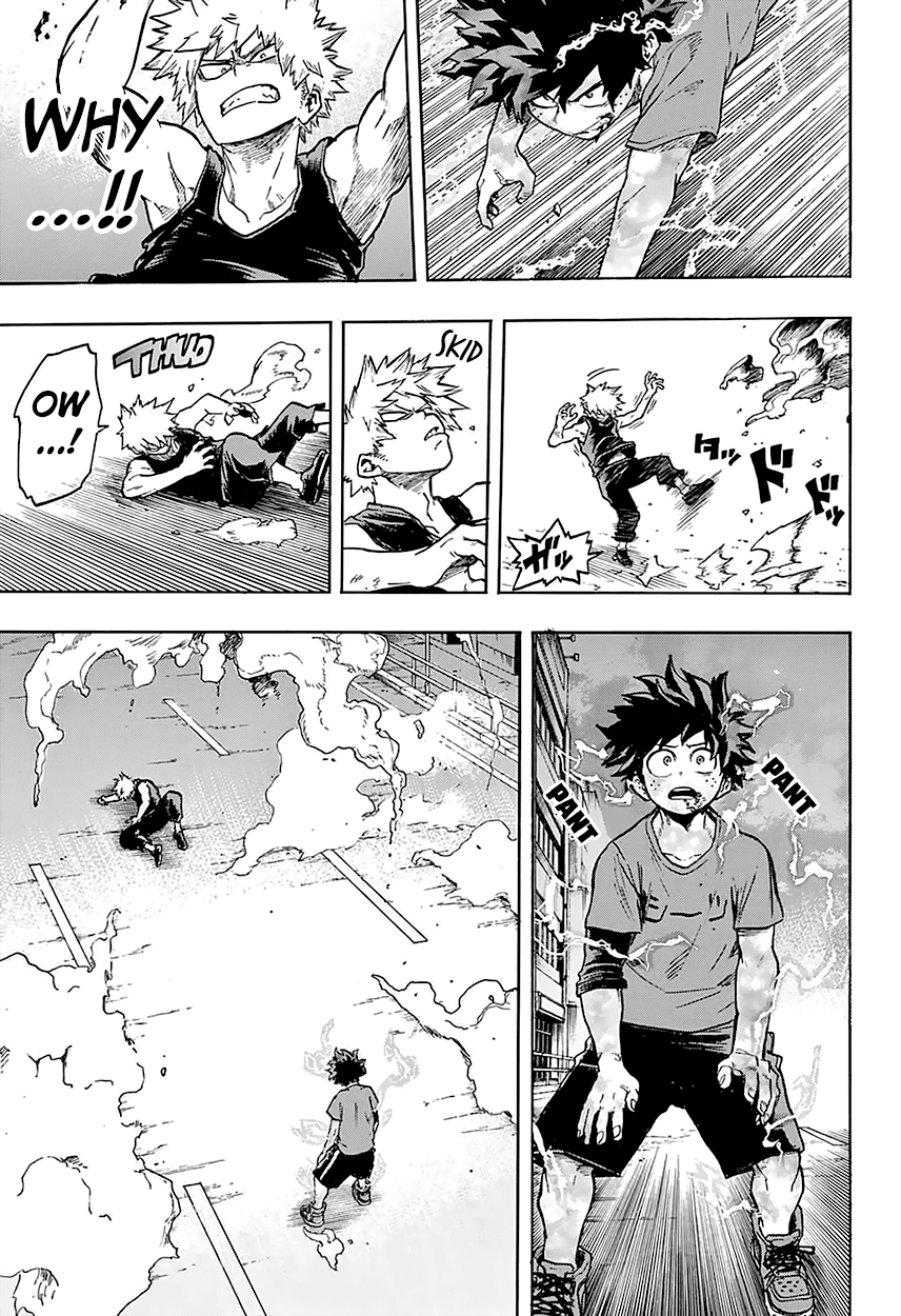 Boku no Hero Academia Chapter 118 page 12 - Chapter 118: A Meaningless Fight
