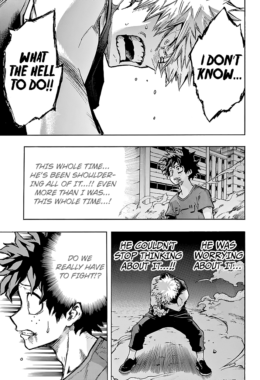 Boku no Hero Academia Chapter 118 page 16 - Chapter 118: A Meaningless Fight