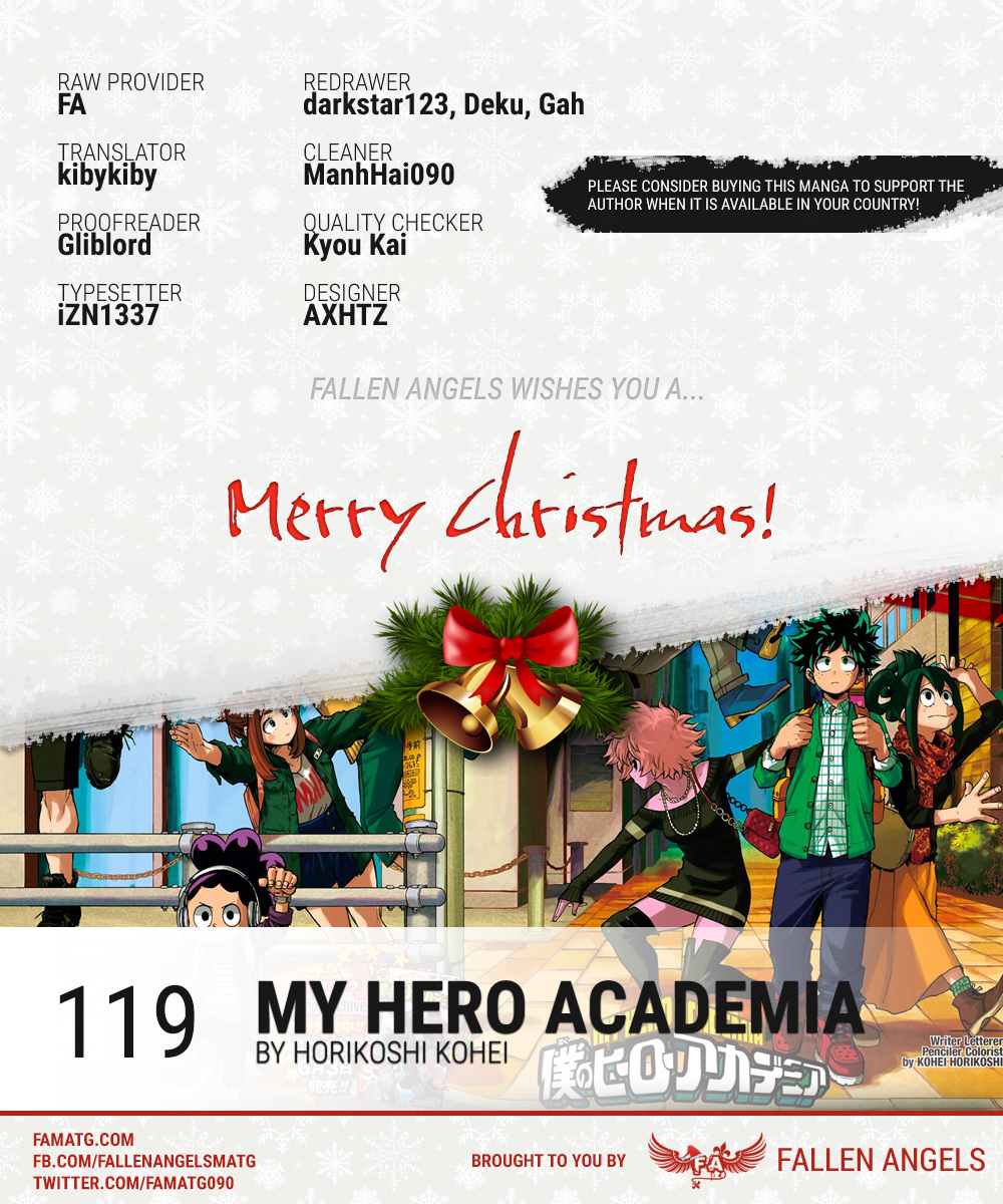 Boku no Hero Academia Chapter 119 page 1 - Chapter 119: Deku vs. Kacchan 2