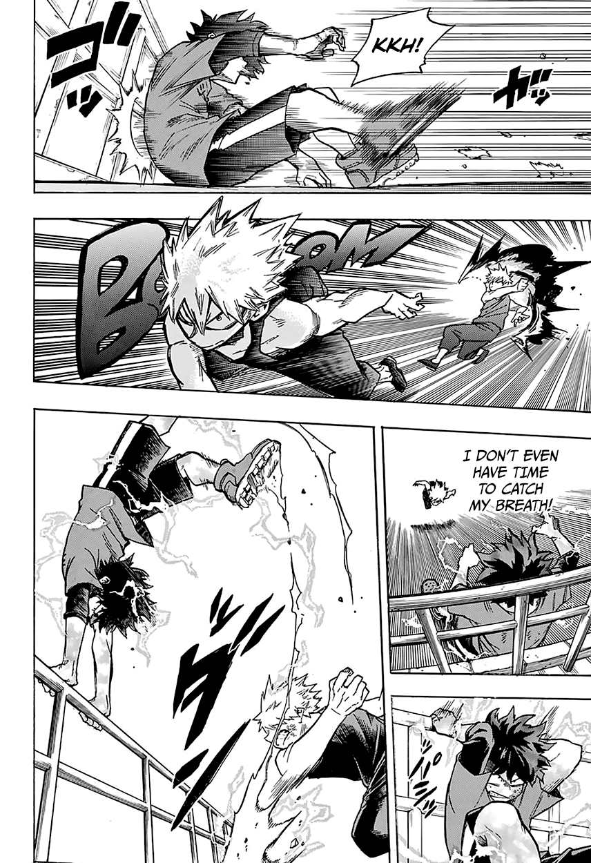 Boku no Hero Academia Chapter 119 page 10 - Chapter 119: Deku vs. Kacchan 2
