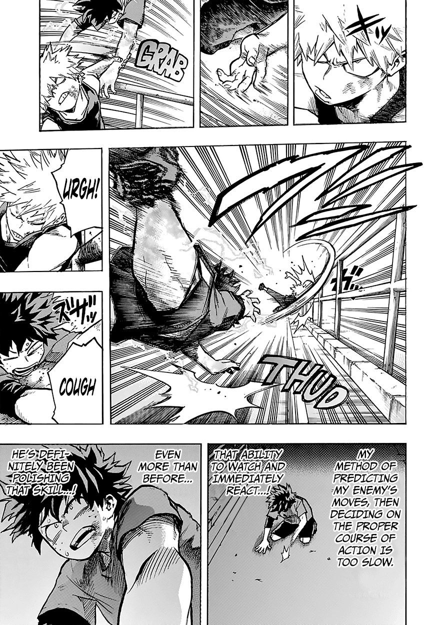 Boku no Hero Academia Chapter 119 page 11 - Chapter 119: Deku vs. Kacchan 2