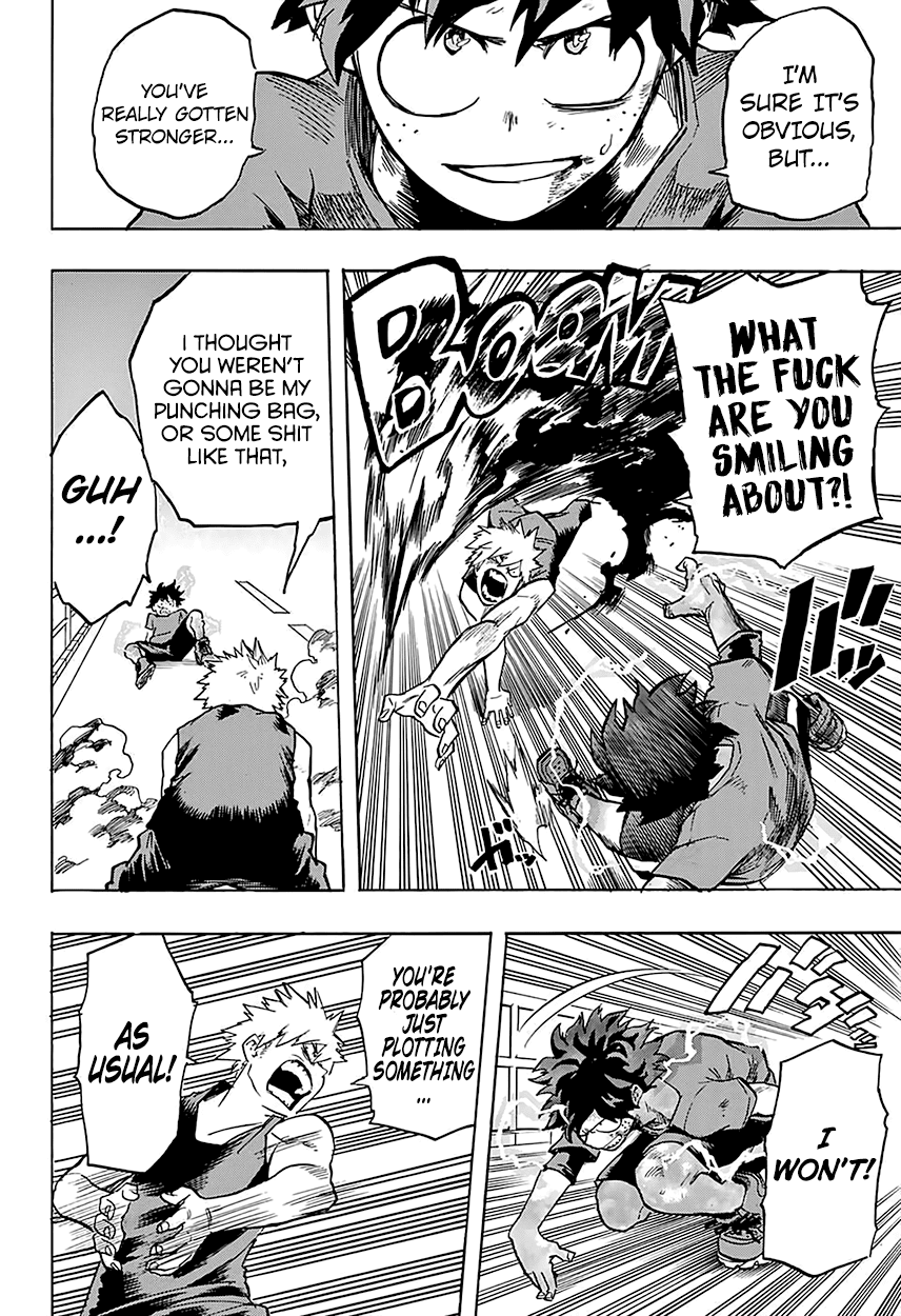 Boku no Hero Academia Chapter 119 page 12 - Chapter 119: Deku vs. Kacchan 2