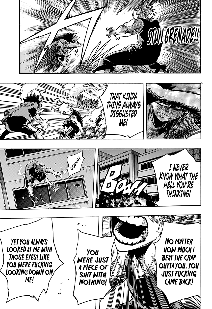 Boku no Hero Academia Chapter 119 page 13 - Chapter 119: Deku vs. Kacchan 2