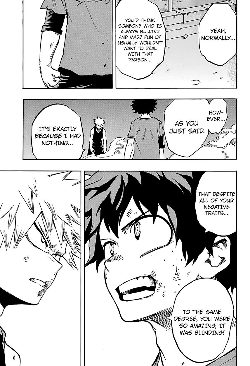 Boku no Hero Academia Chapter 119 page 15 - Chapter 119: Deku vs. Kacchan 2