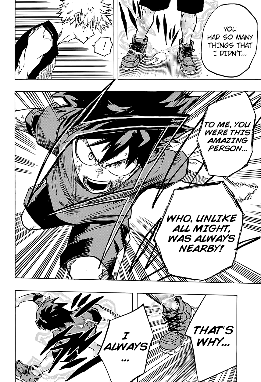 Boku no Hero Academia Chapter 119 page 16 - Chapter 119: Deku vs. Kacchan 2