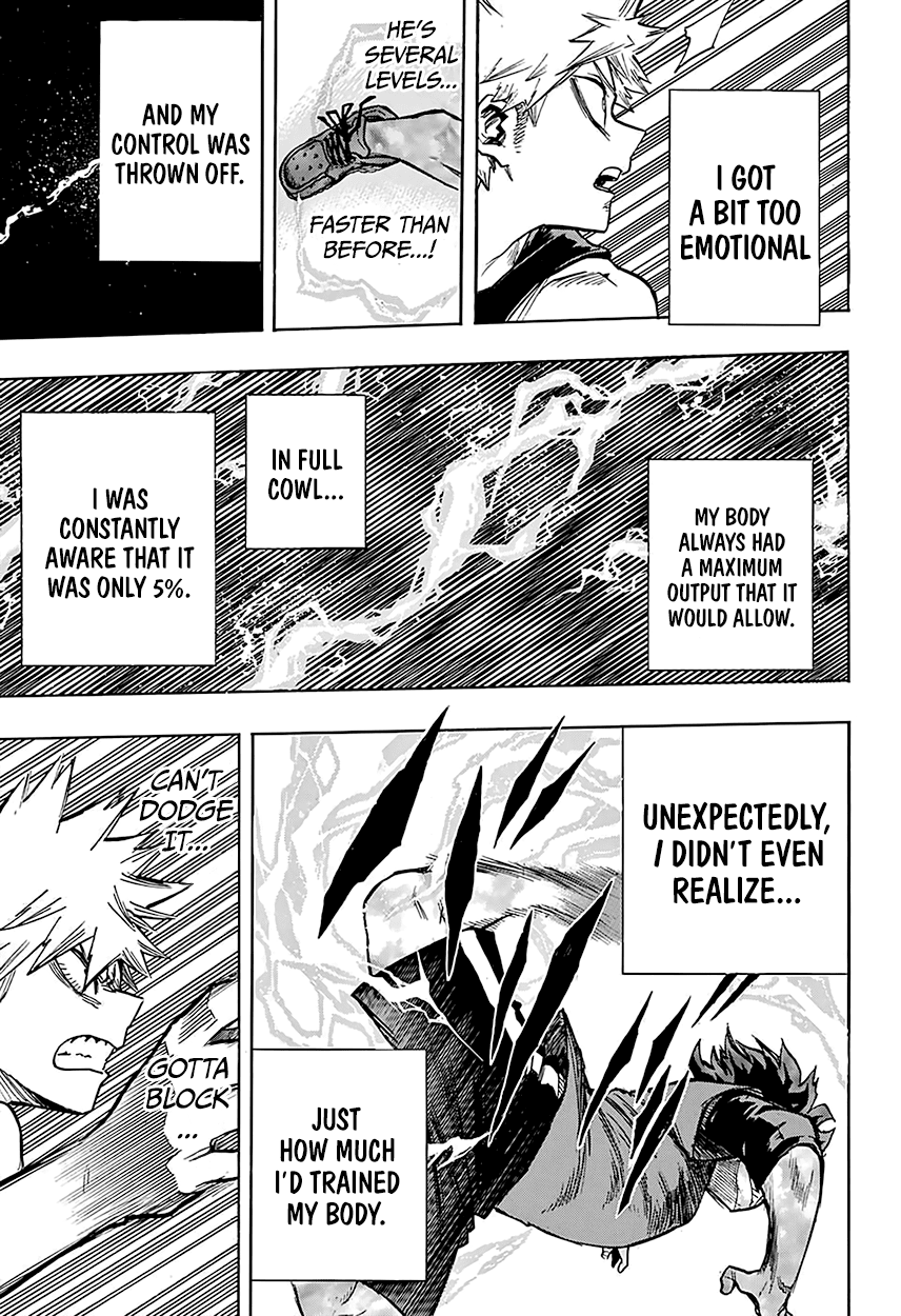 Boku no Hero Academia Chapter 119 page 17 - Chapter 119: Deku vs. Kacchan 2