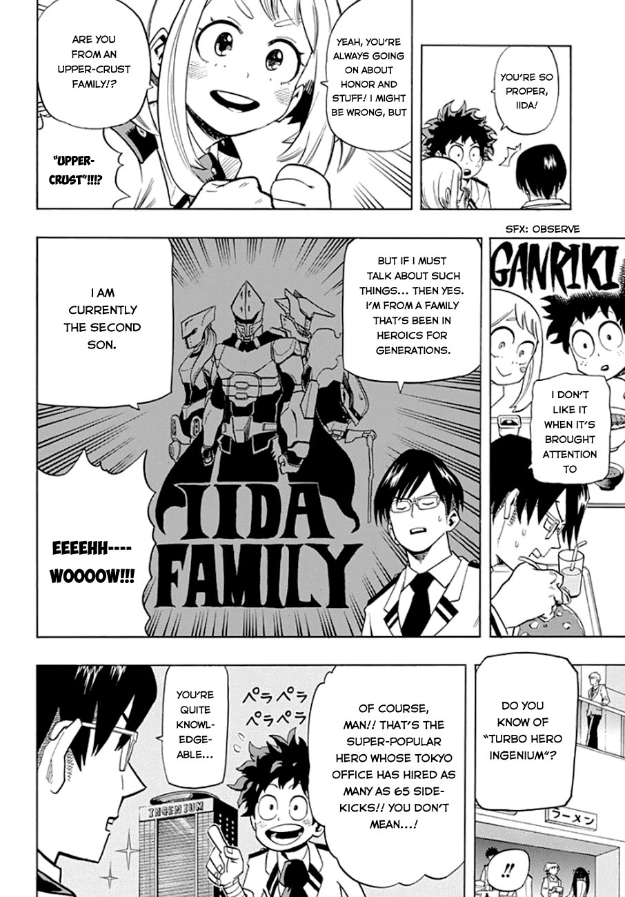 Boku no Hero Academia Chapter 12 page 10 - Chapter 12: All Right, Do Your Best, Iida!