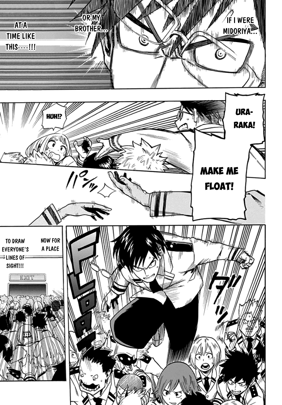 Boku no Hero Academia Chapter 12 page 15 - Chapter 12: All Right, Do Your Best, Iida!