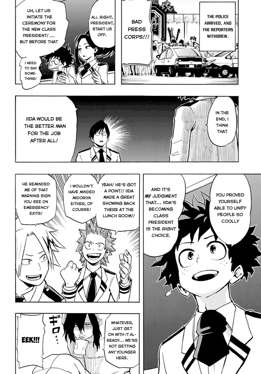 Boku no Hero Academia Chapter 12 page 18 - Chapter 12: All Right, Do Your Best, Iida!