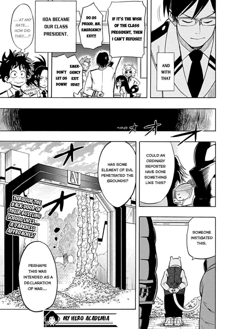 Boku no Hero Academia Chapter 12 page 19 - Chapter 12: All Right, Do Your Best, Iida!