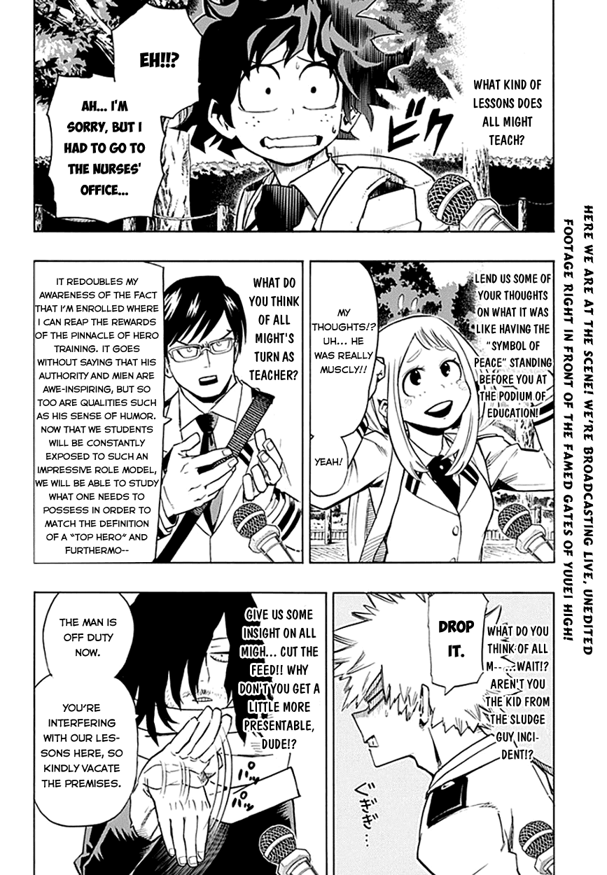 Boku no Hero Academia Chapter 12 page 2 - Chapter 12: All Right, Do Your Best, Iida!