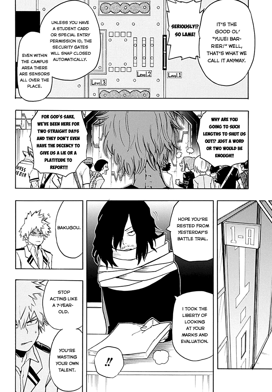 Boku no Hero Academia Chapter 12 page 4 - Chapter 12: All Right, Do Your Best, Iida!