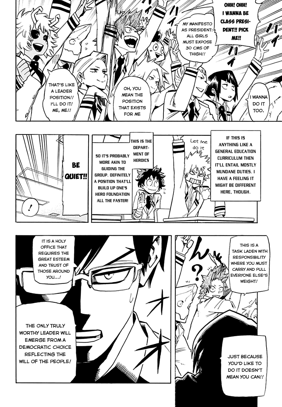 Boku no Hero Academia Chapter 12 page 6 - Chapter 12: All Right, Do Your Best, Iida!