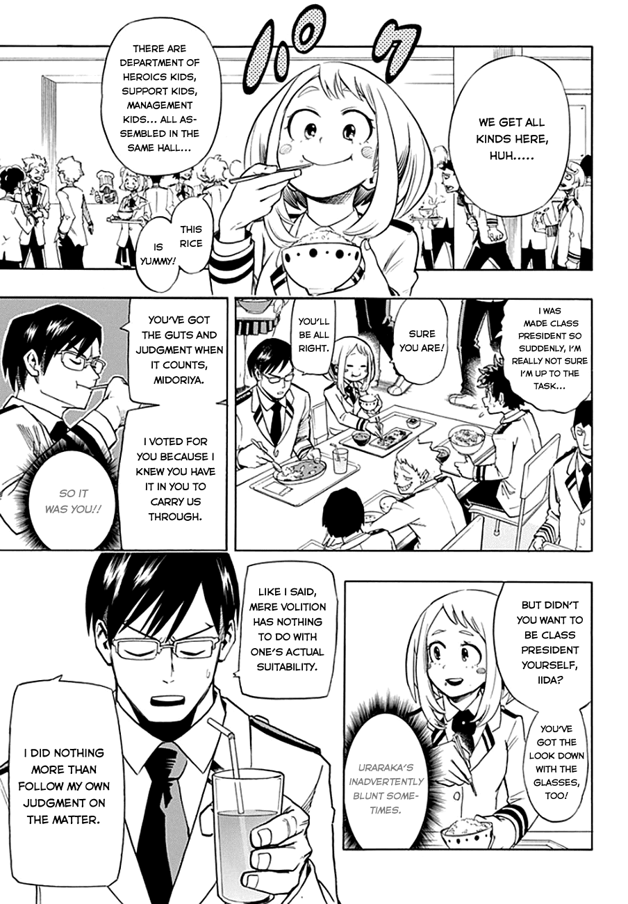 Boku no Hero Academia Chapter 12 page 9 - Chapter 12: All Right, Do Your Best, Iida!