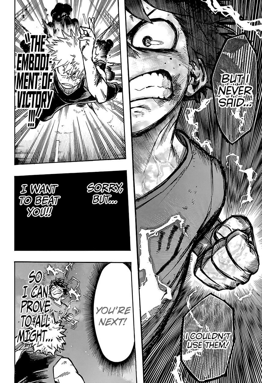 Boku no Hero Academia Chapter 120 page 11 - Chapter 120: The Three