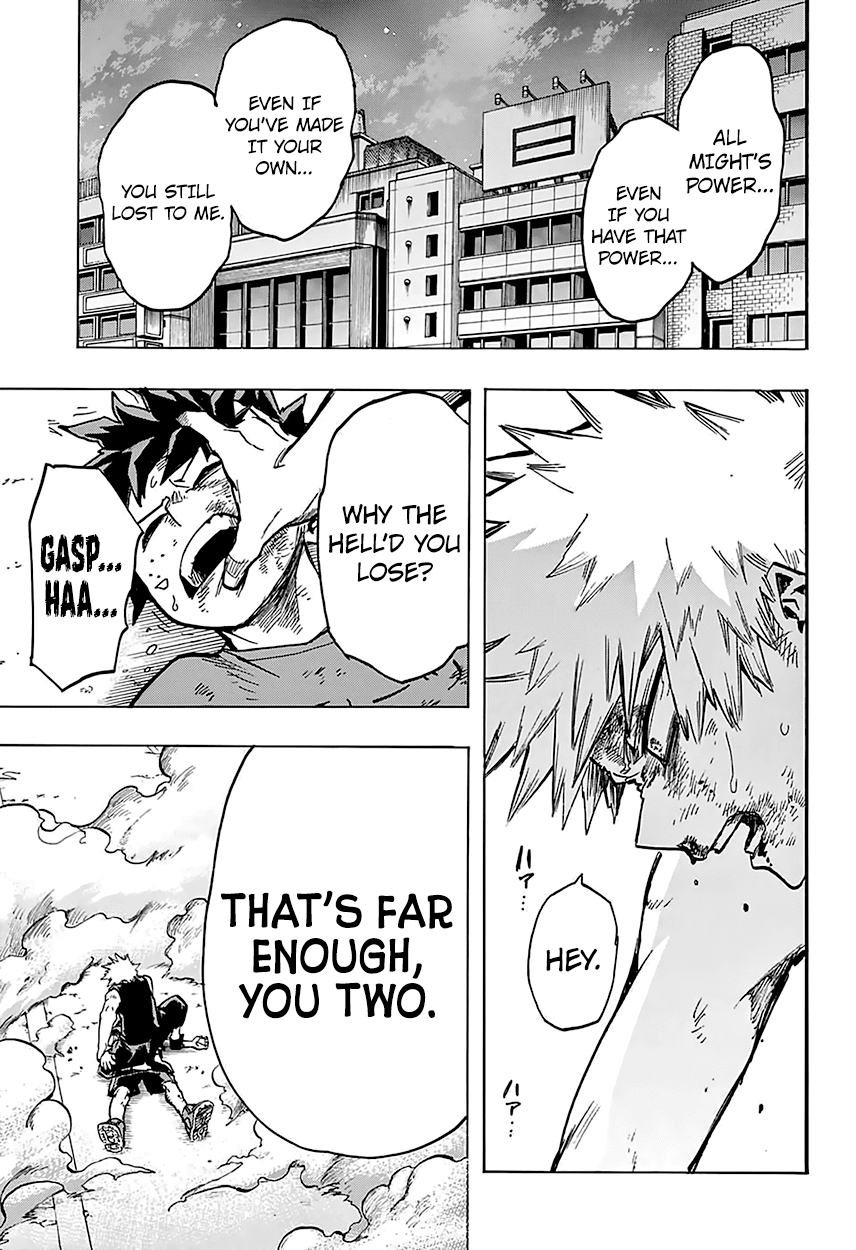 Boku no Hero Academia Chapter 120 page 15 - Chapter 120: The Three