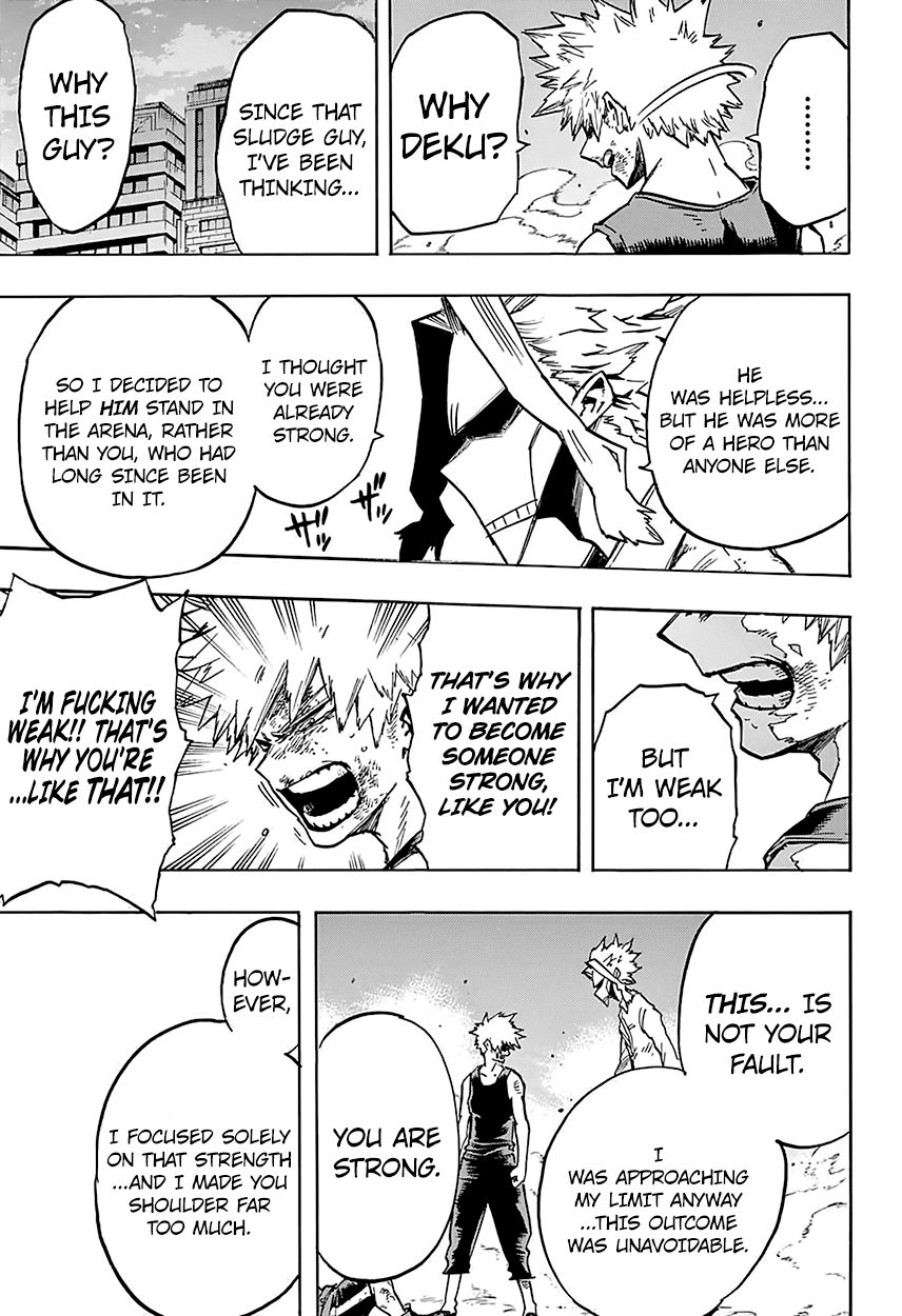 Boku no Hero Academia Chapter 120 page 17 - Chapter 120: The Three