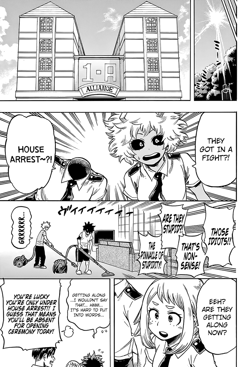 Boku no Hero Academia Chapter 121 page 10 - Chapter 121: The Second Semester Opening Ceremony