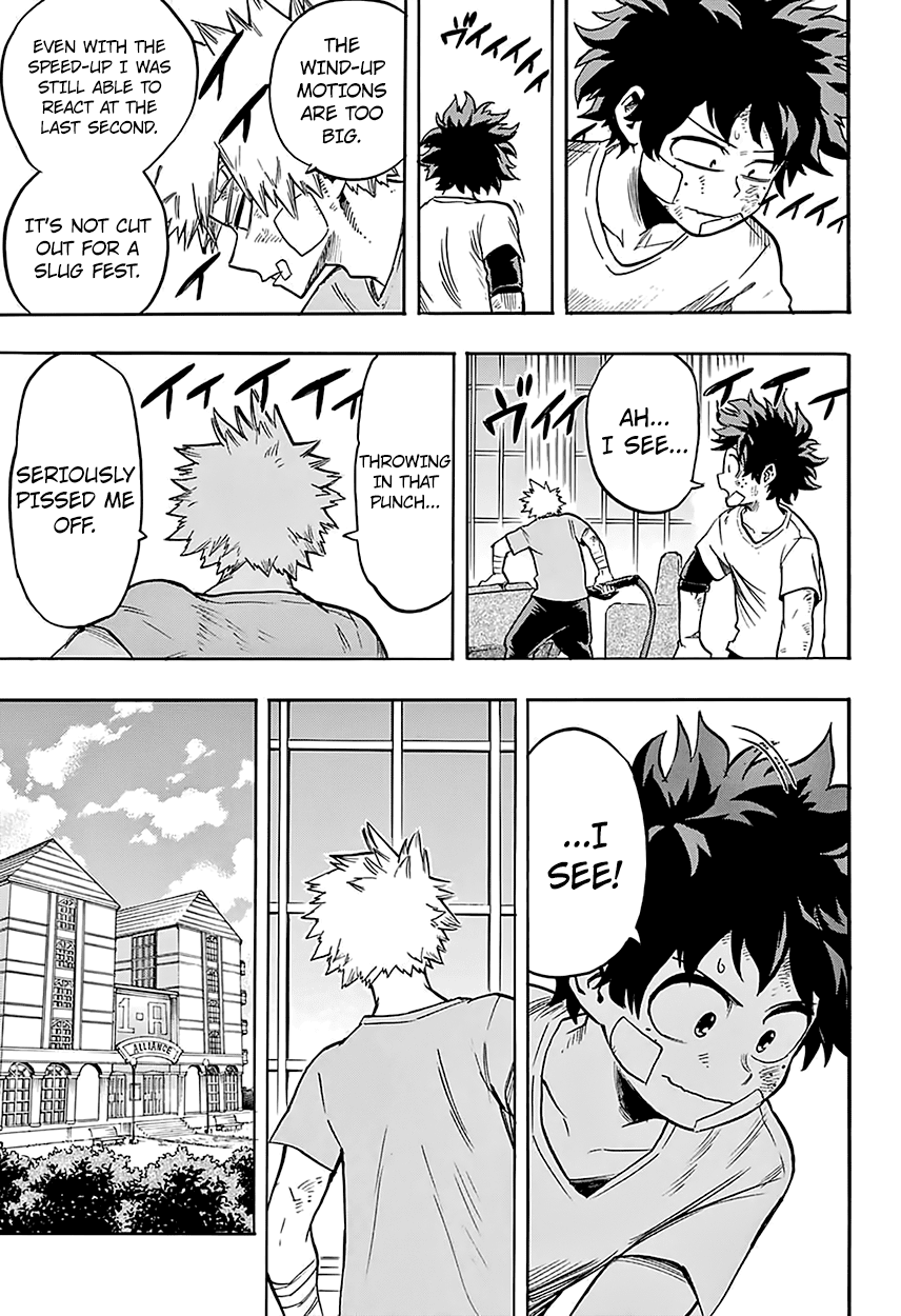 Boku no Hero Academia Chapter 121 page 12 - Chapter 121: The Second Semester Opening Ceremony