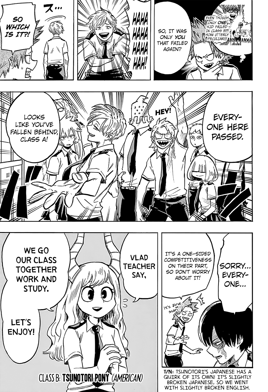 Boku no Hero Academia Chapter 121 page 14 - Chapter 121: The Second Semester Opening Ceremony