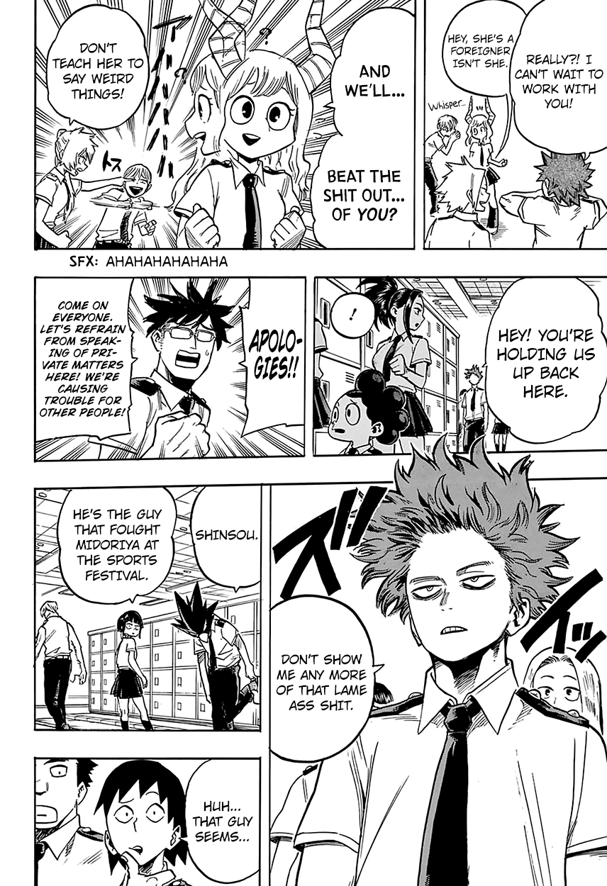 Boku no Hero Academia Chapter 121 page 15 - Chapter 121: The Second Semester Opening Ceremony