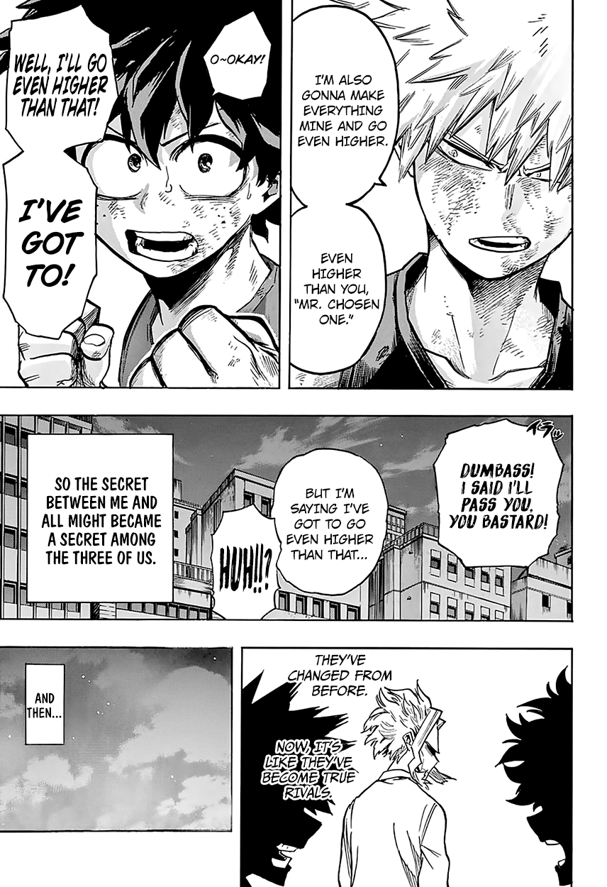 Boku no Hero Academia Chapter 121 page 6 - Chapter 121: The Second Semester Opening Ceremony