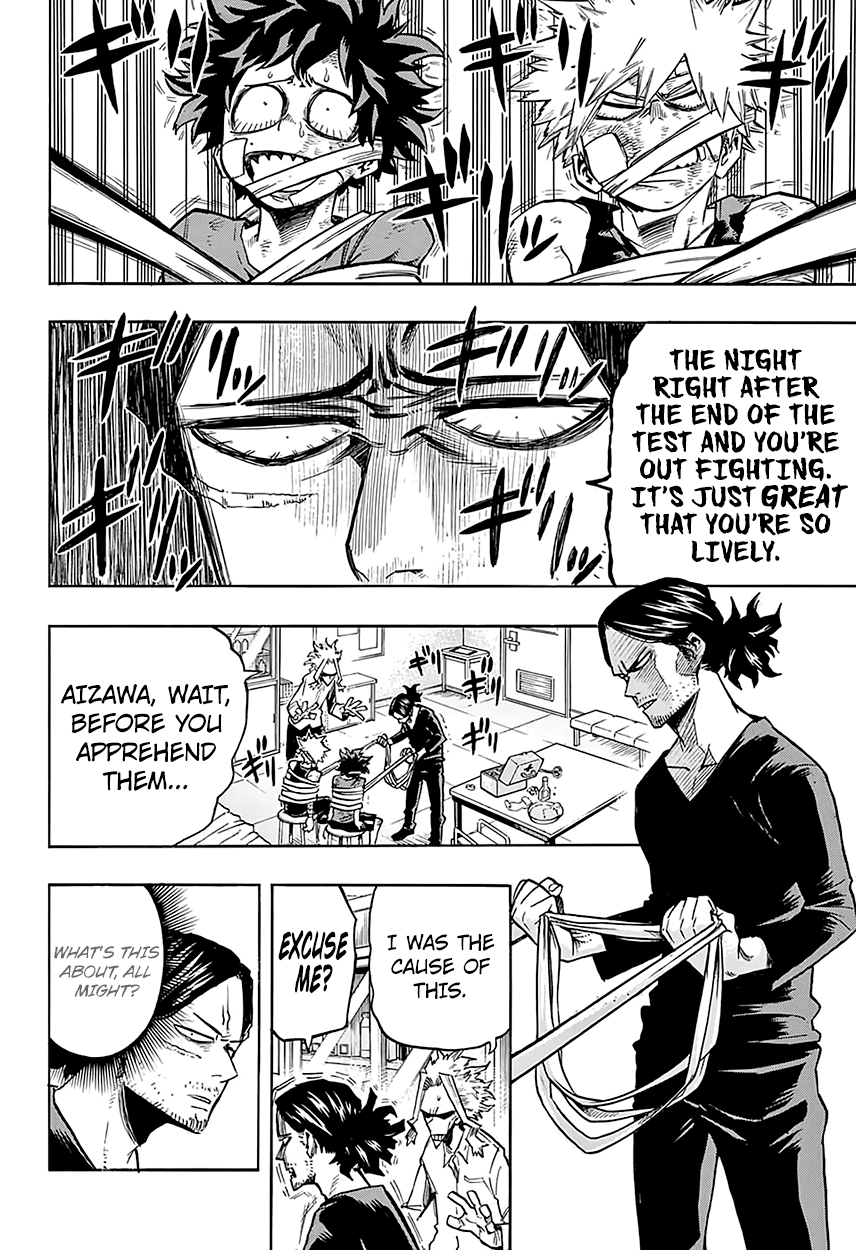 Boku no Hero Academia Chapter 121 page 7 - Chapter 121: The Second Semester Opening Ceremony