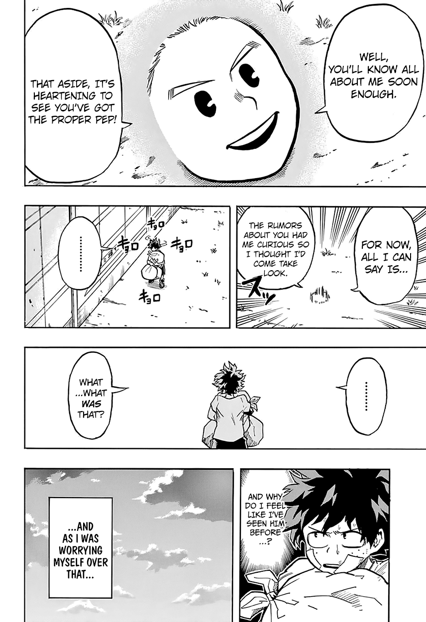 Boku no Hero Academia Chapter 122 page 17 - Chapter 122: The Season For Encounters