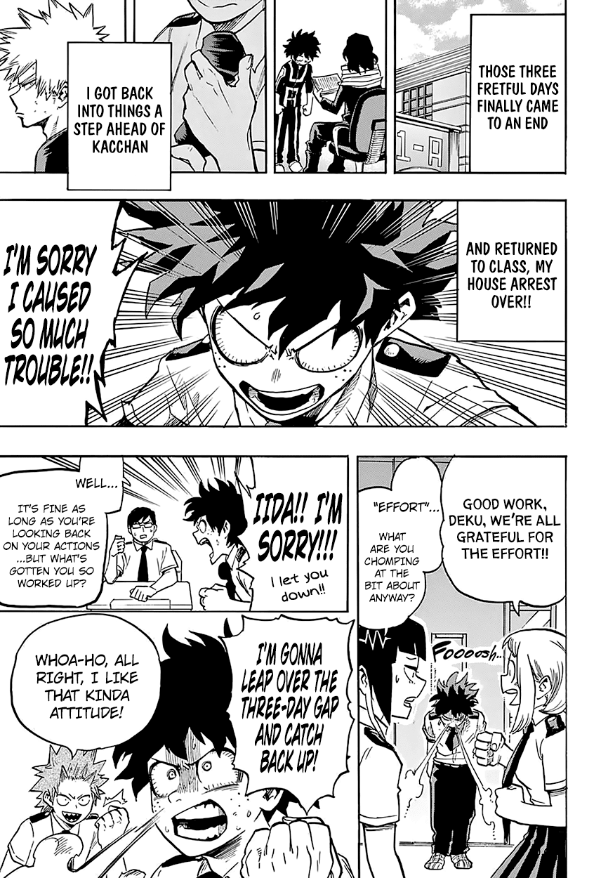 Boku no Hero Academia Chapter 122 page 18 - Chapter 122: The Season For Encounters