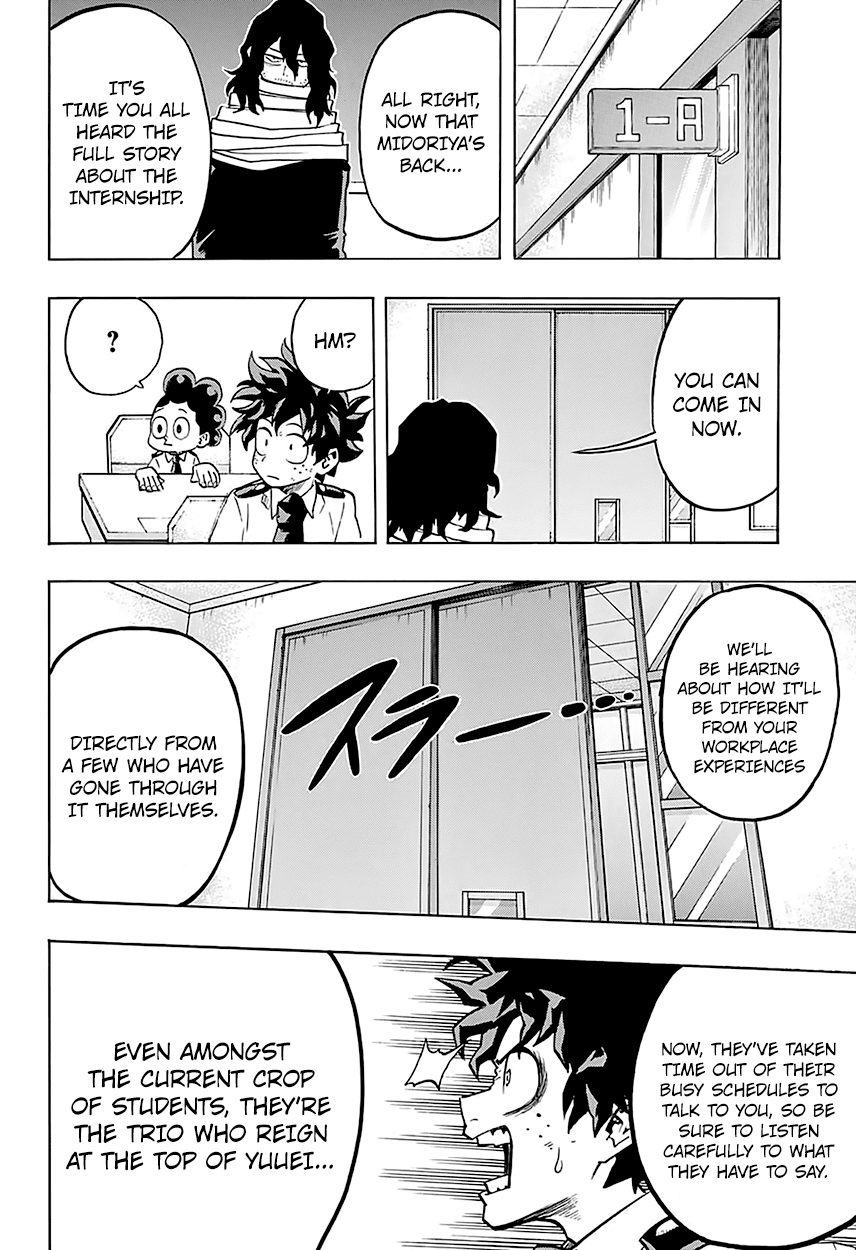 Boku no Hero Academia Chapter 122 page 19 - Chapter 122: The Season For Encounters