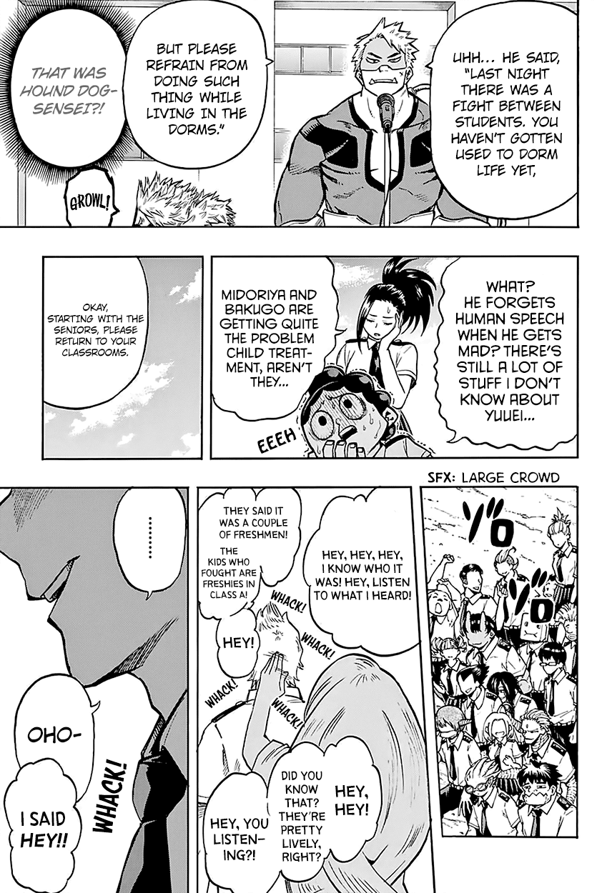 Boku no Hero Academia Chapter 122 page 6 - Chapter 122: The Season For Encounters