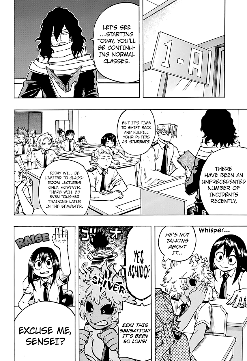 Boku no Hero Academia Chapter 122 page 7 - Chapter 122: The Season For Encounters