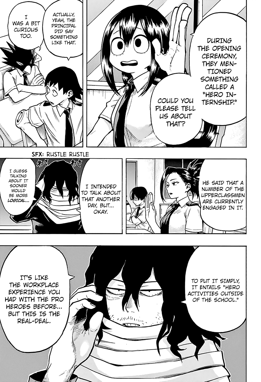 Boku no Hero Academia Chapter 122 page 8 - Chapter 122: The Season For Encounters